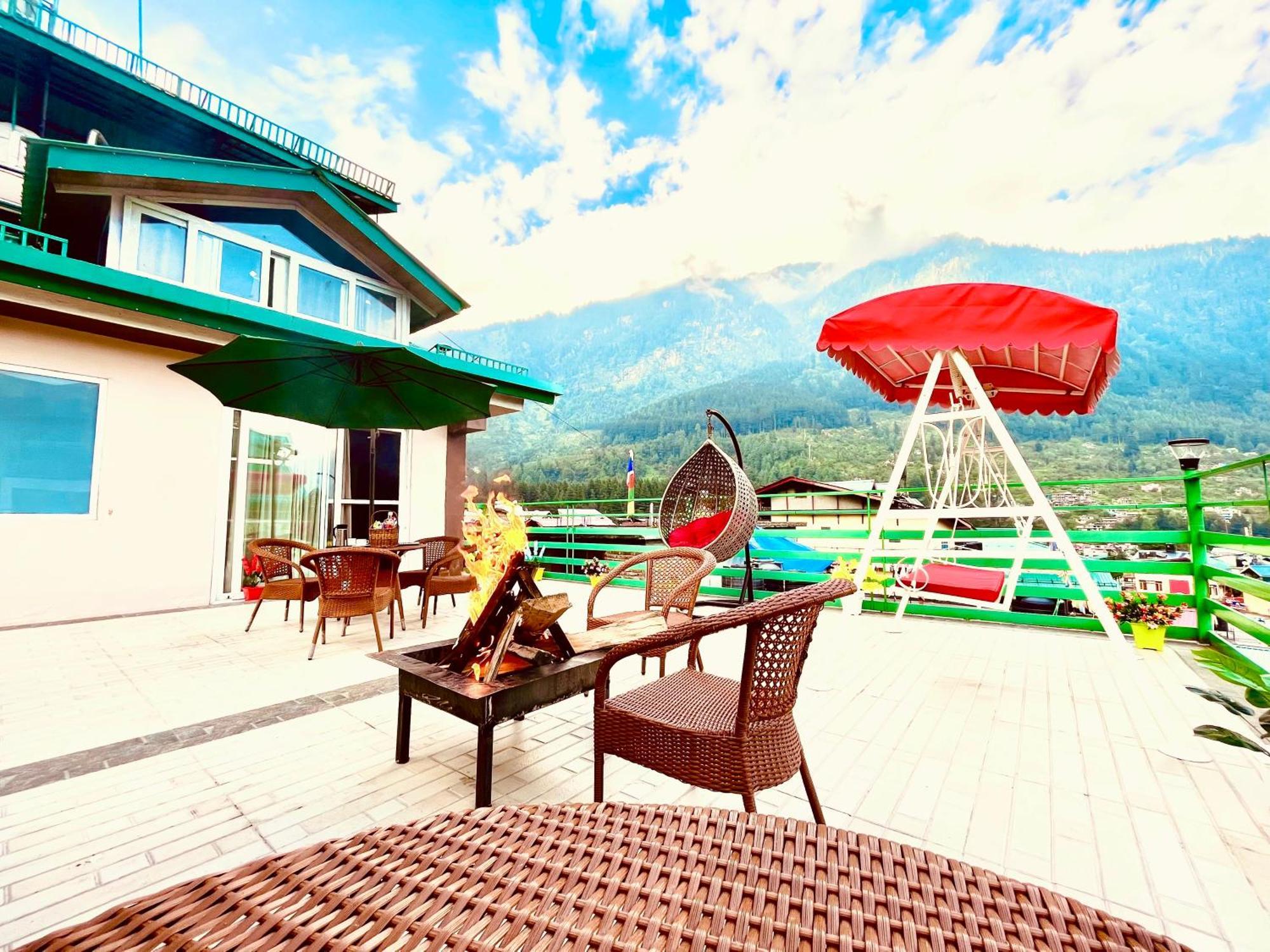 Tata Vista Resort Mall Road Manali - Centrally Heated & Air Cooled Exterior photo